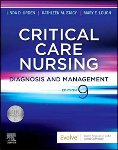 Critical Care Nursing: Diagnosis and Management (9th Edition) - Orginal Pdf